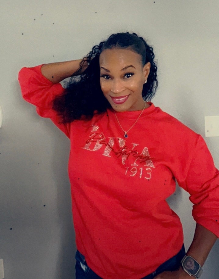 Devastating Diva-Rhinestone Sweatshirt
