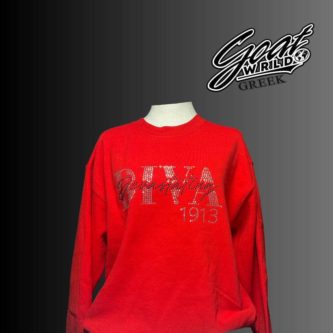 Devastating Diva-Rhinestone Sweatshirt