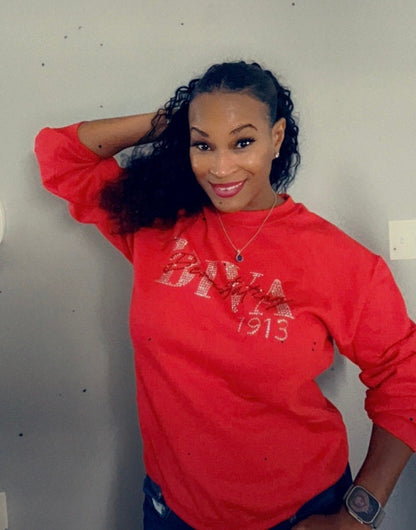 Devastating Diva-Rhinestone Sweatshirt