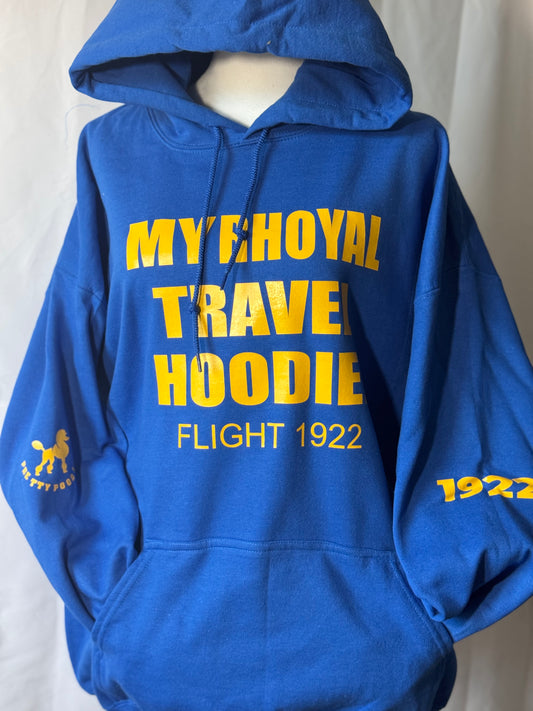 My Rhoyal Travel Hoodie - Flight 1922
