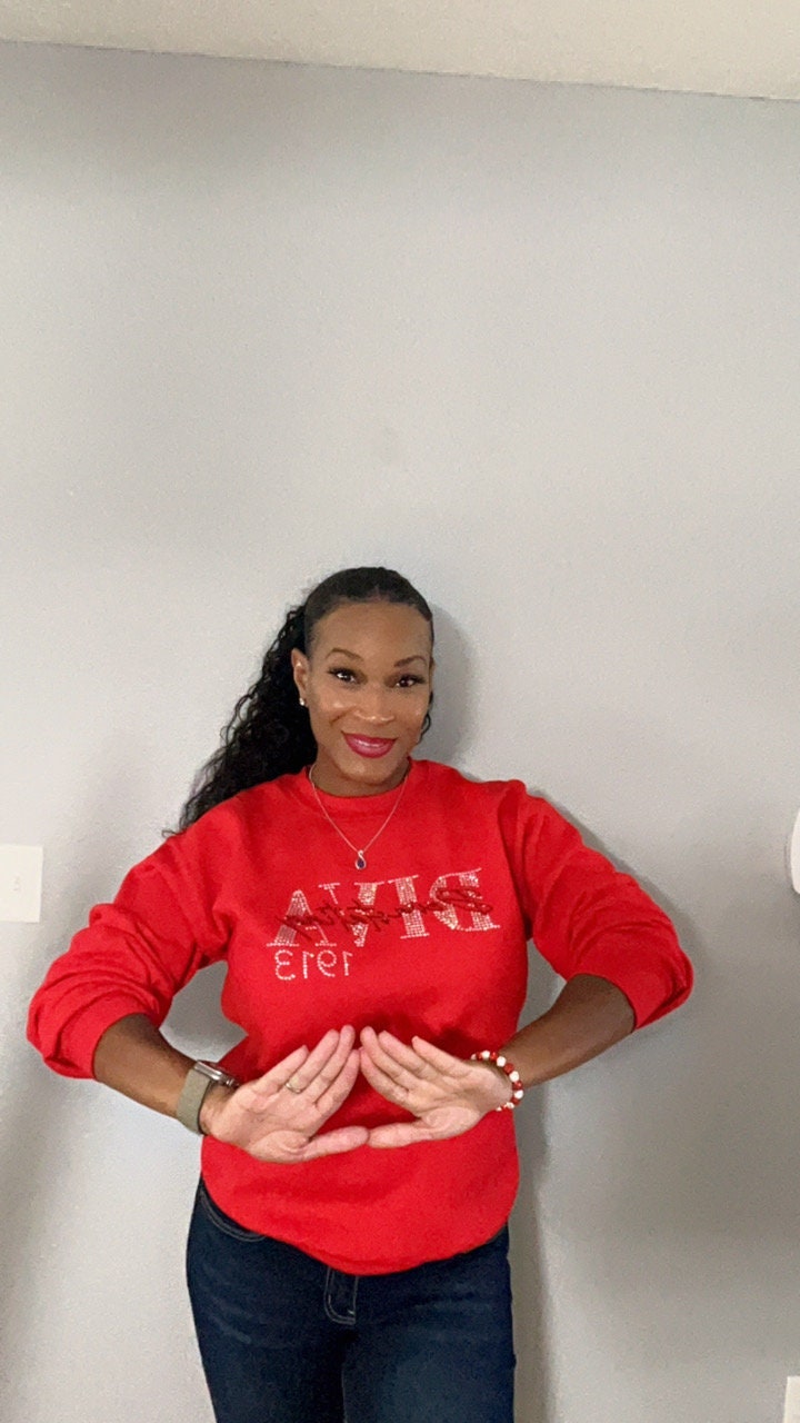 Devastating Diva-Rhinestone Sweatshirt
